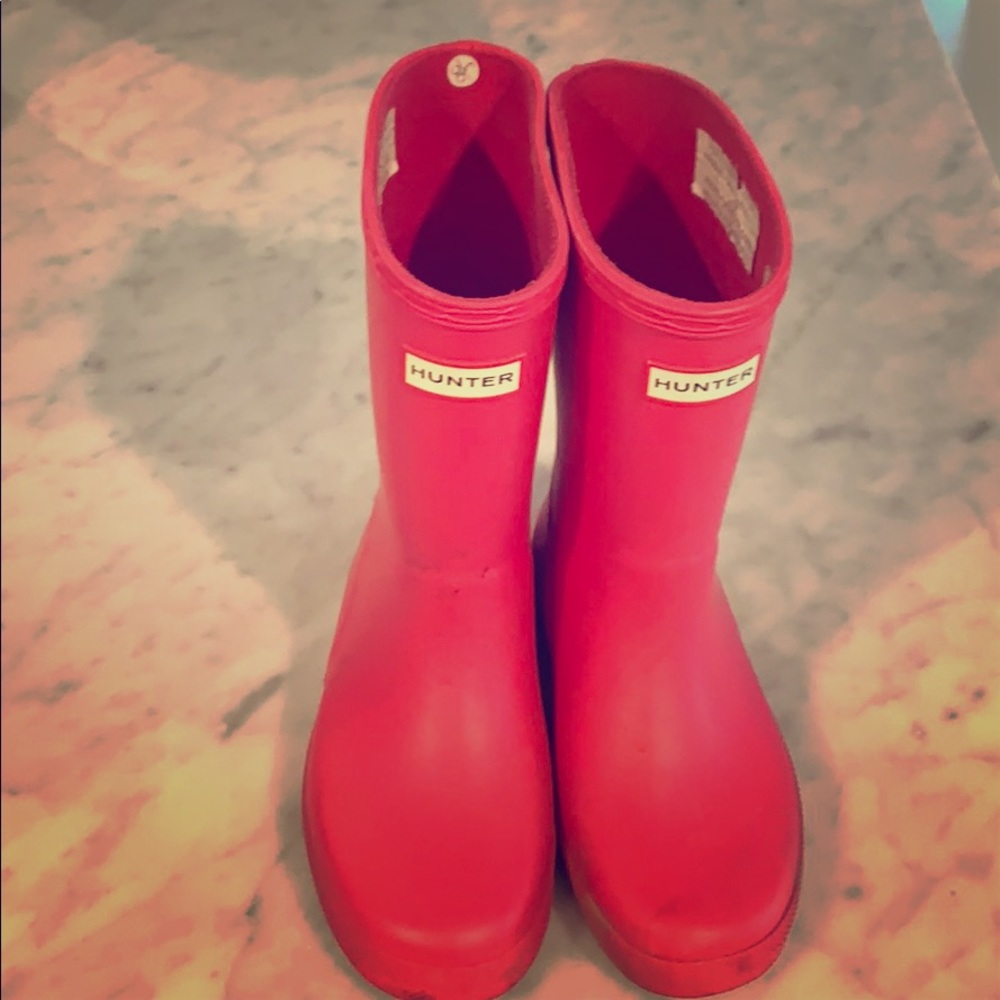 Hunter girls boots